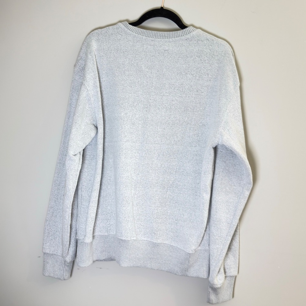 Nashville Sweatshirt Gray Crewneck TN Sleeve Logo Large - Picture 3 of 7